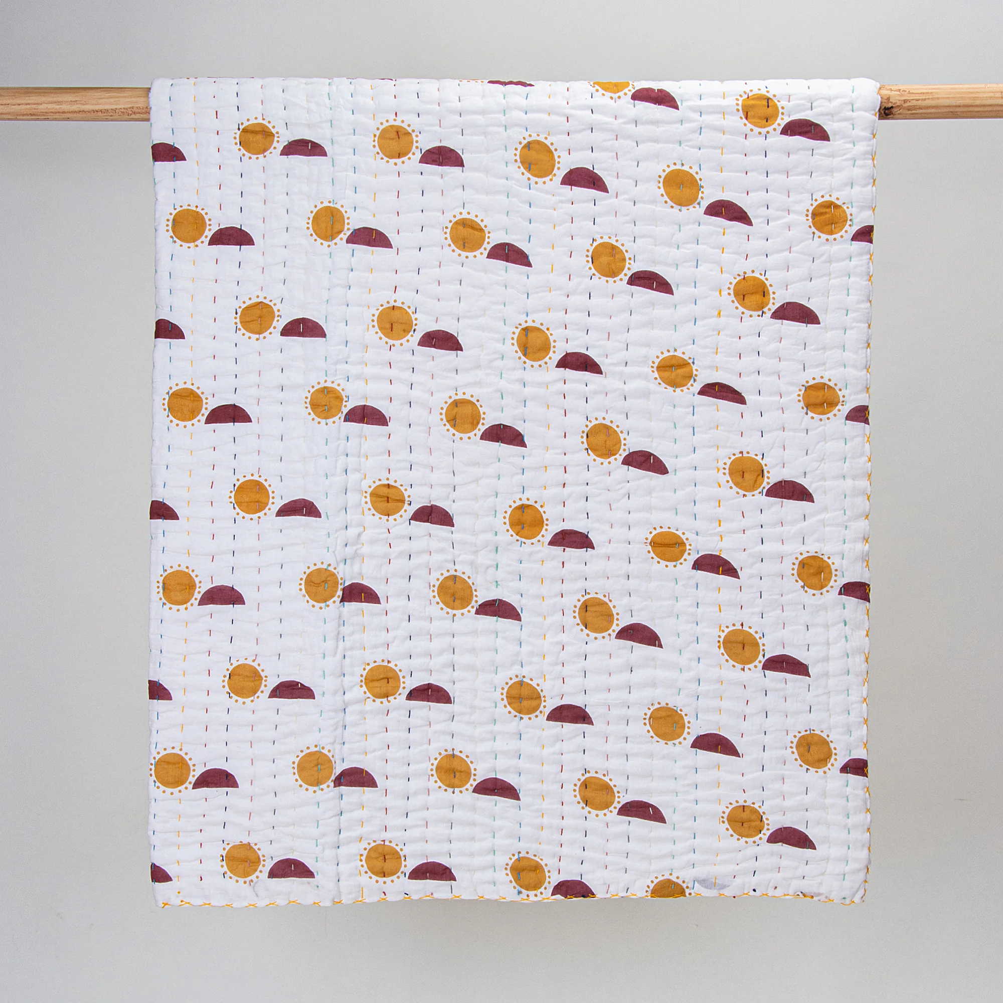 Premium Cotton Handblock printed baby blanket - Image 3
