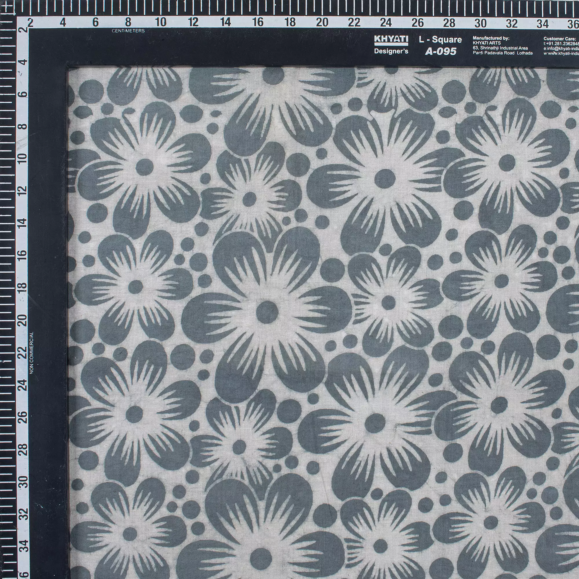 Sustainable Hand Block Kashish Fabric for Home Decor - Image 3