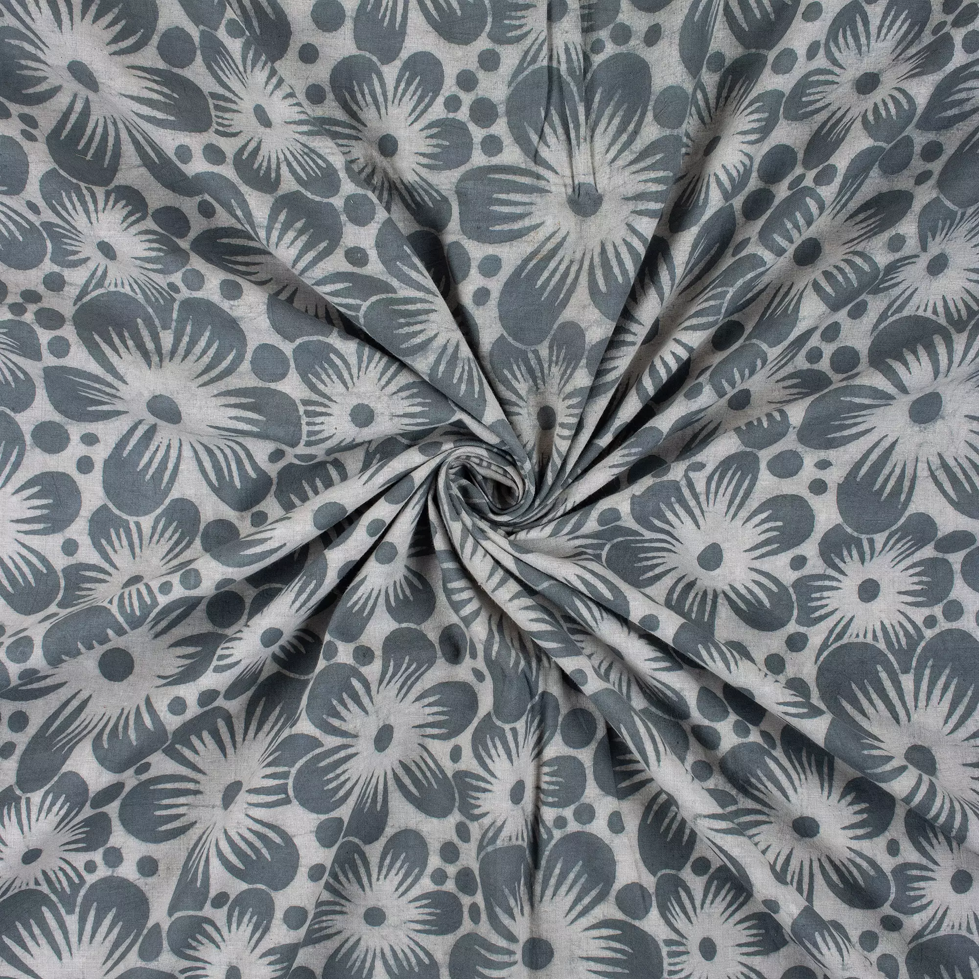 Sustainable Hand Block Kashish Fabric for Home Decor - Image 4