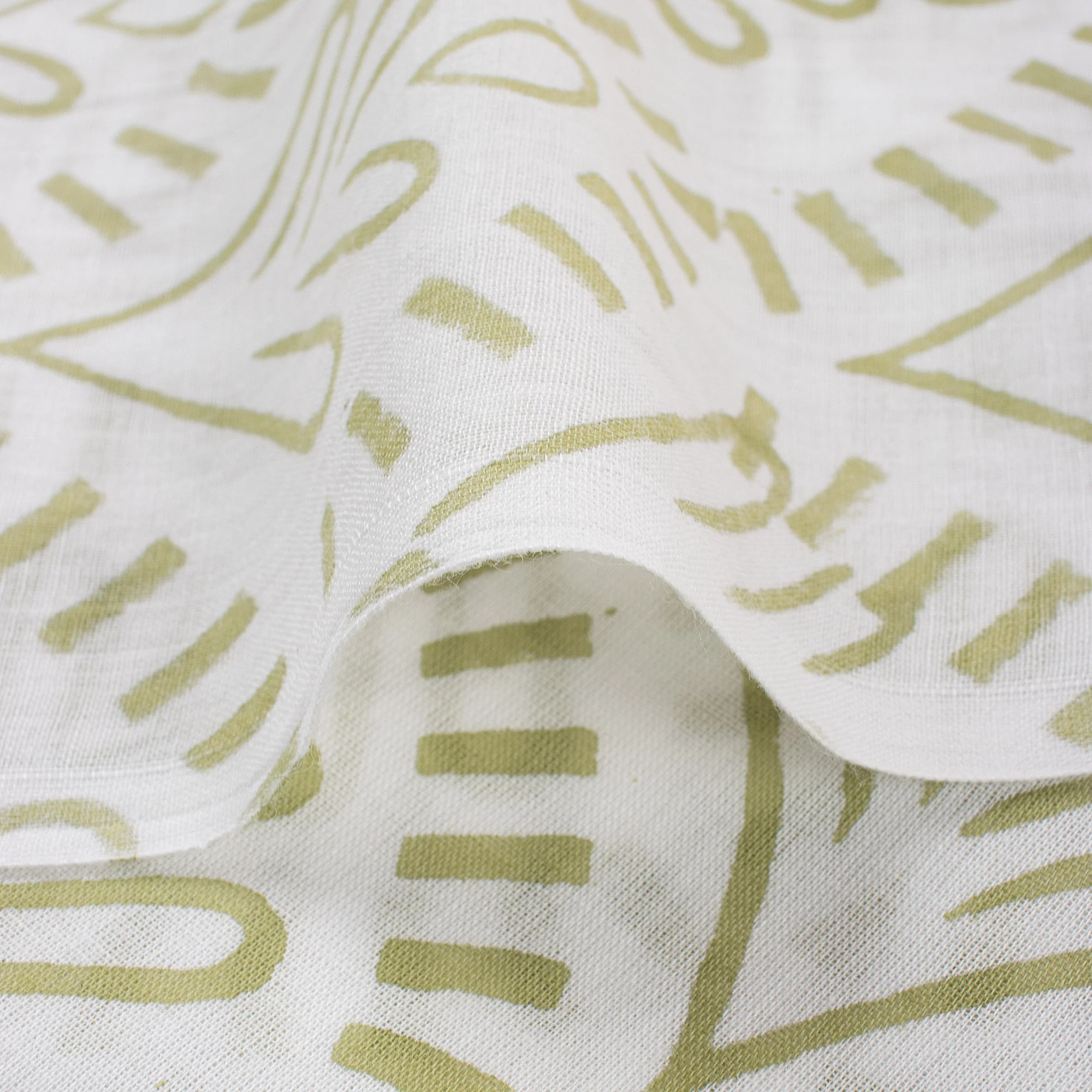 Sustainable Hand Block Printed Clothing Fabric - Image 3