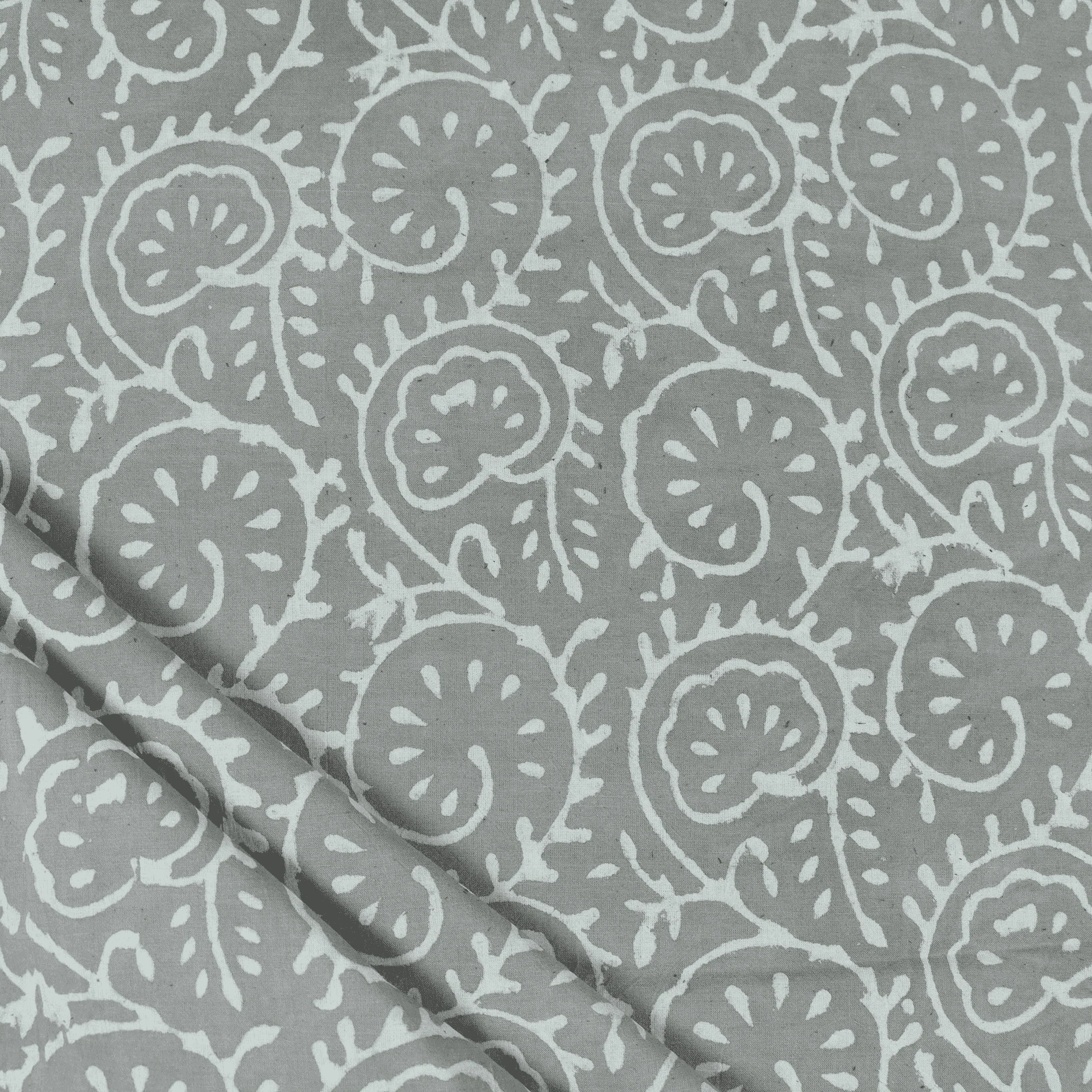 Stylish Hand Printed Pure Cotton Kashish Textile Fabric Cloth