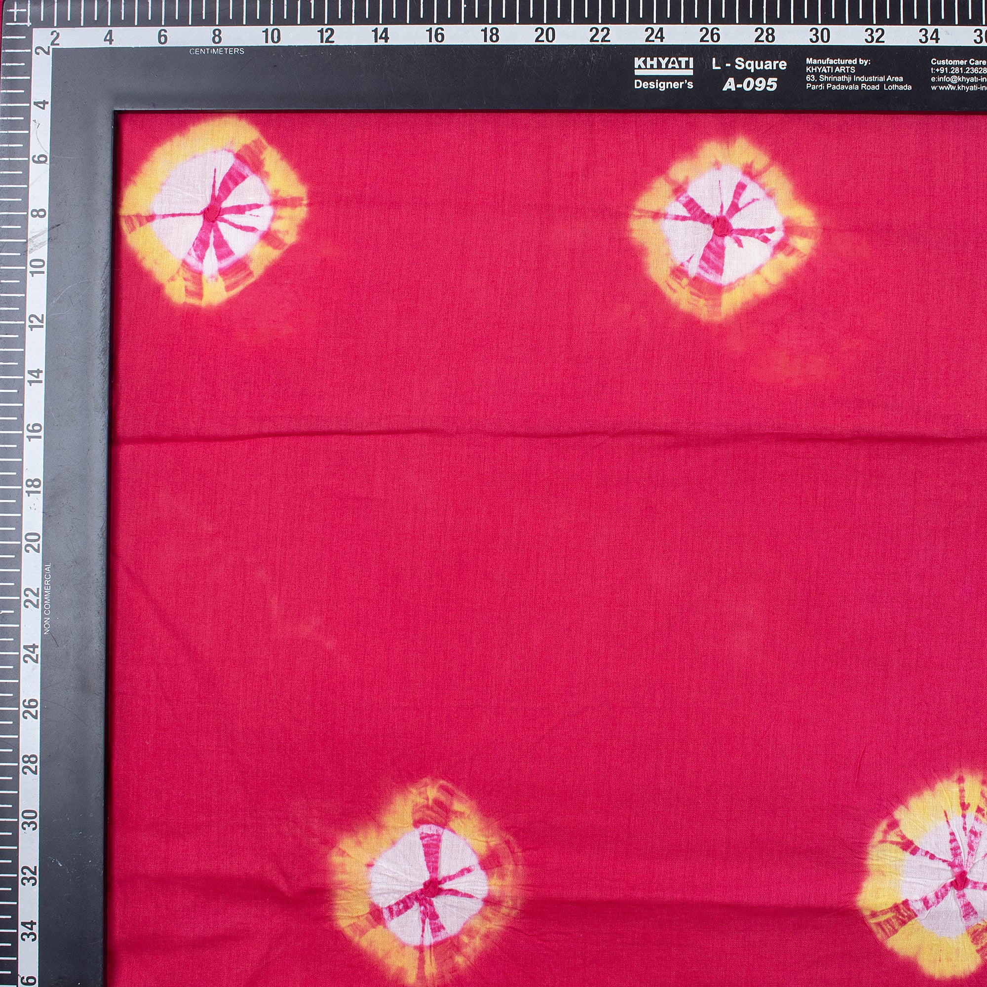 Tie Dye Pure Cotton Fabric For Kurti - Image 2
