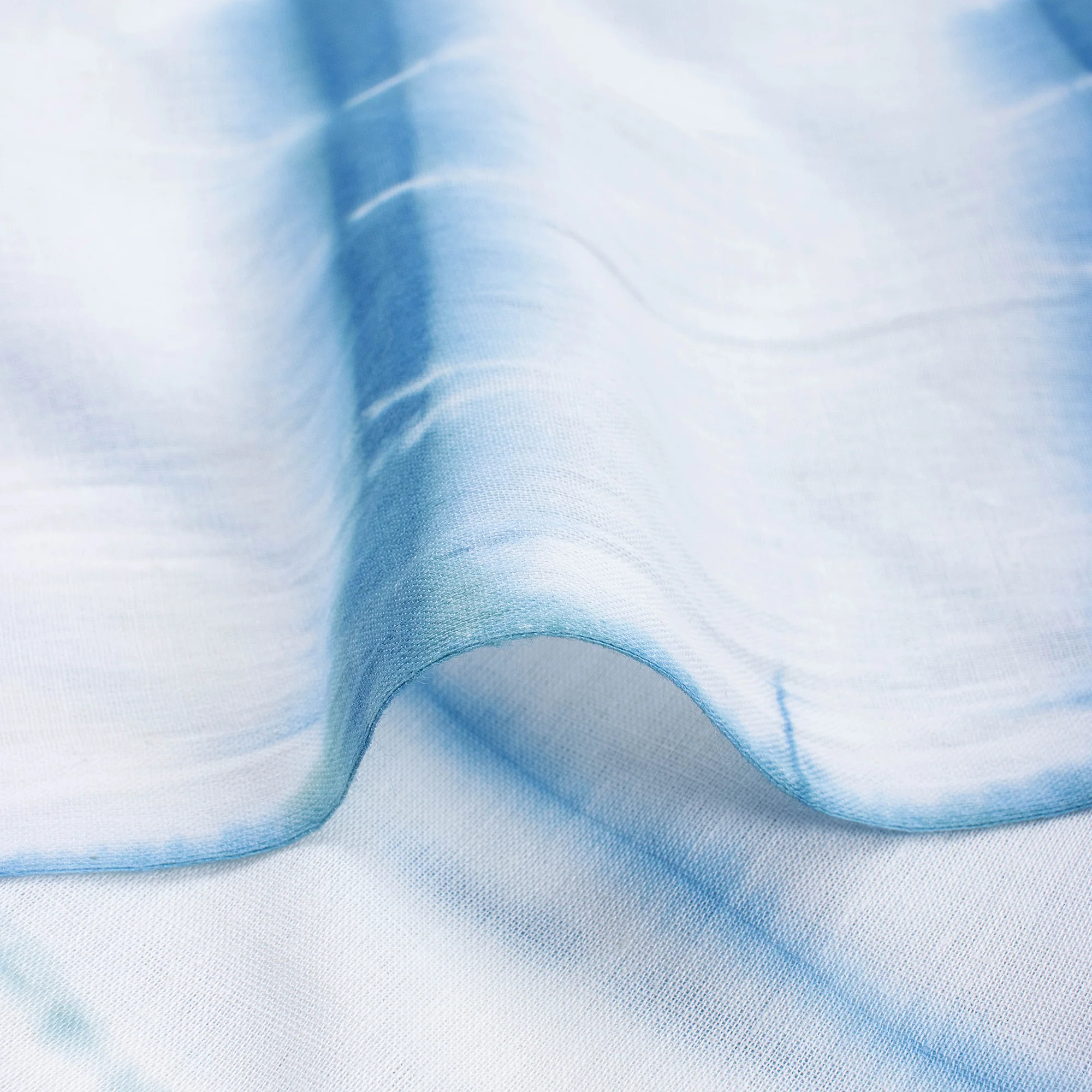 Tie Dye Shibori Handmade Cotton Fabric for Women - Image 4
