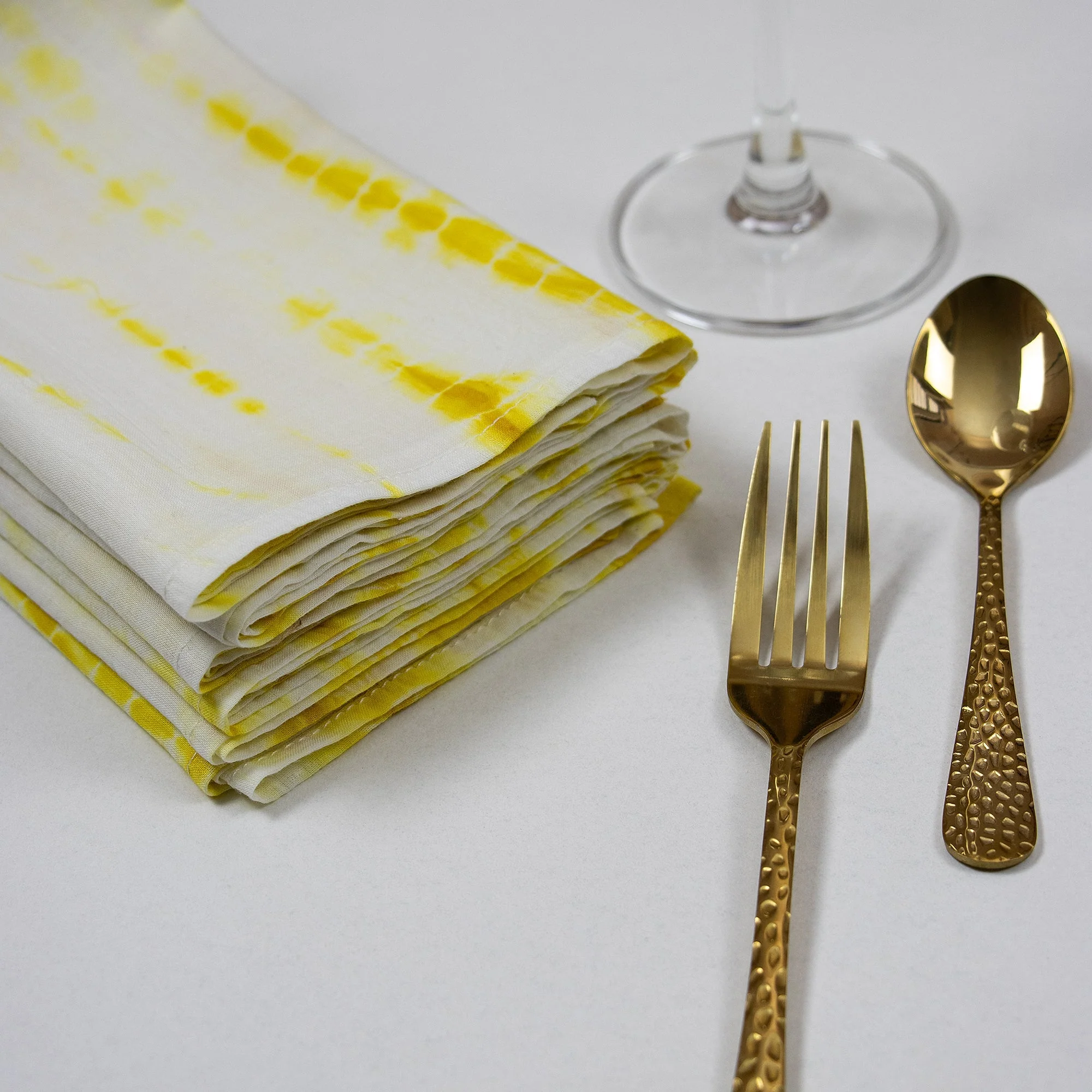 Home Decor Tie Dye Indian Handmade Cotton Napkins - Image 3