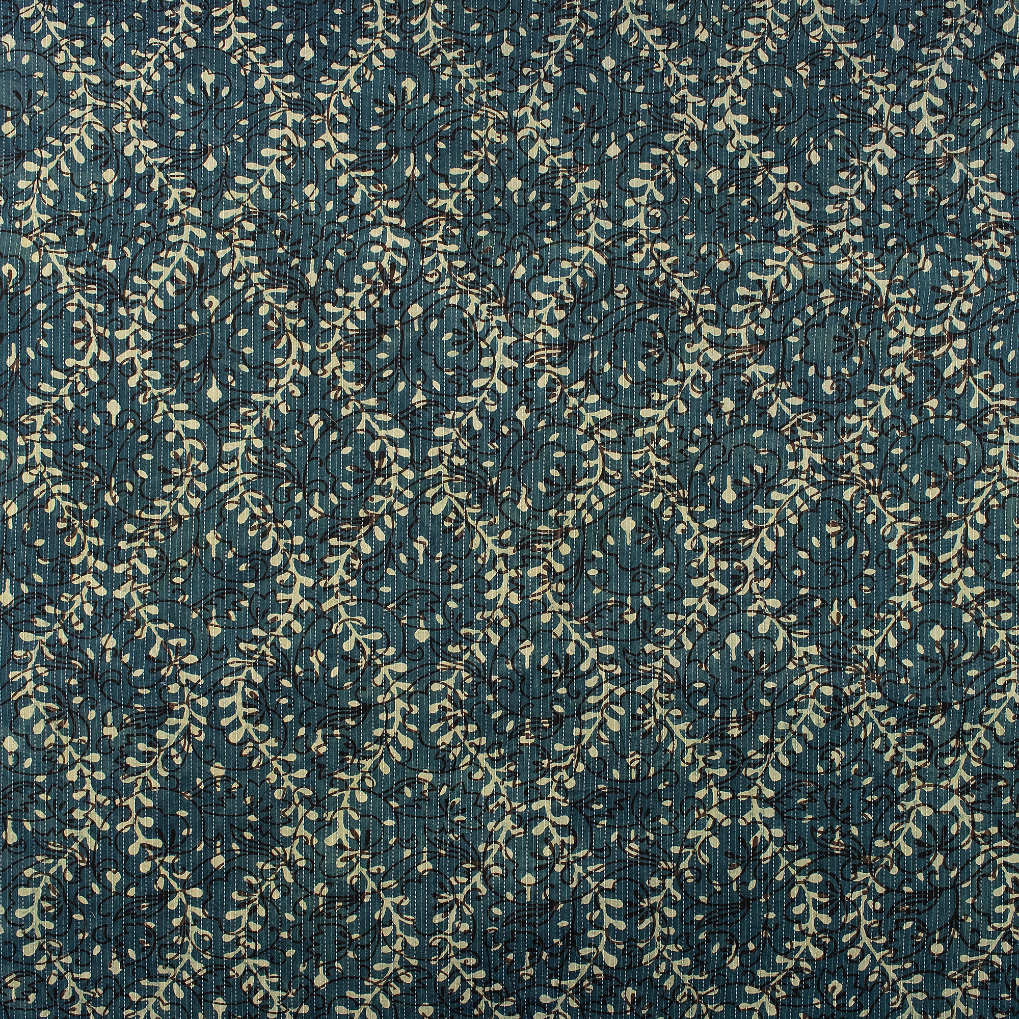 Dabu Hand Block Printed Cotton Fabric Yard - Image 2