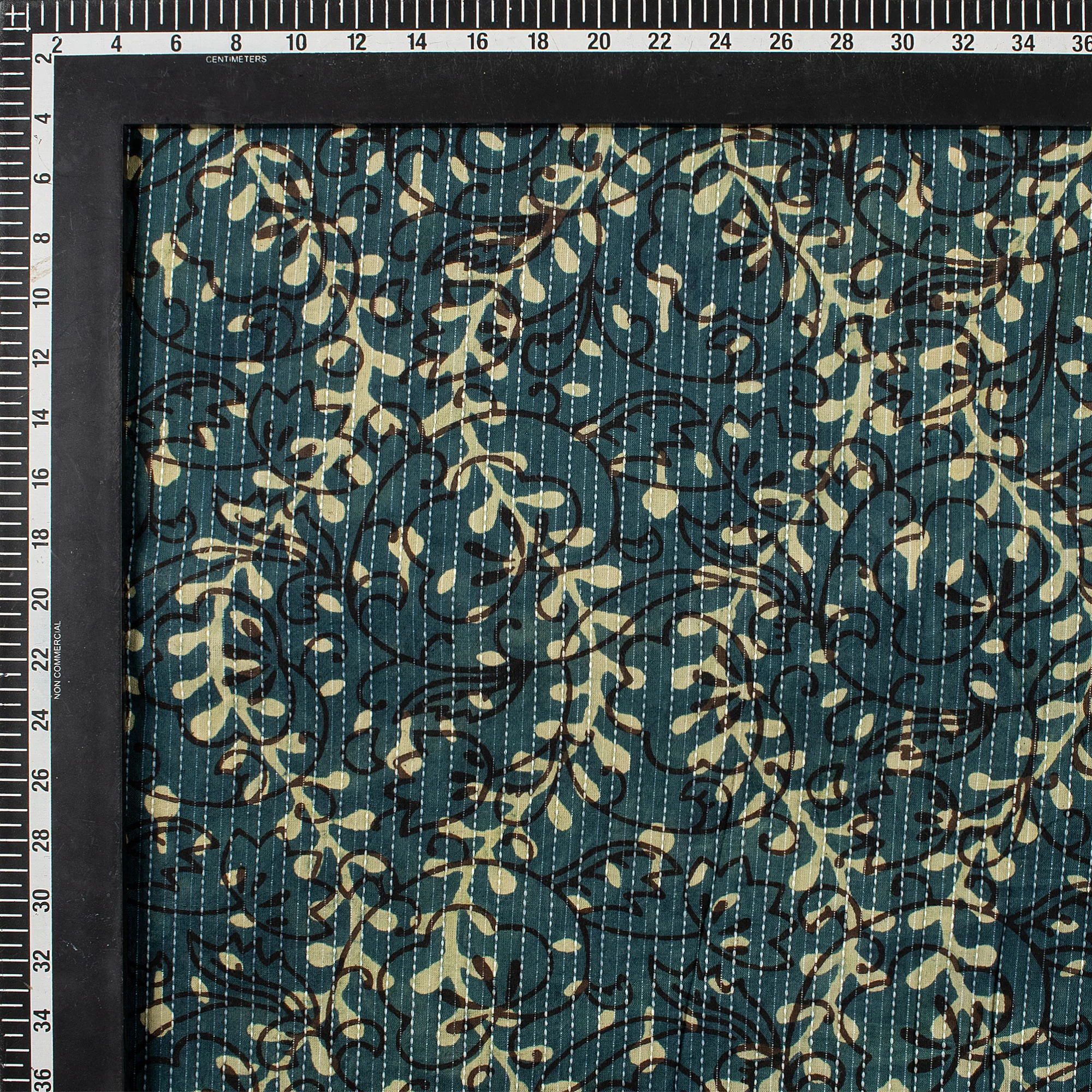Dabu Hand Block Printed Cotton Fabric Yard - Image 4