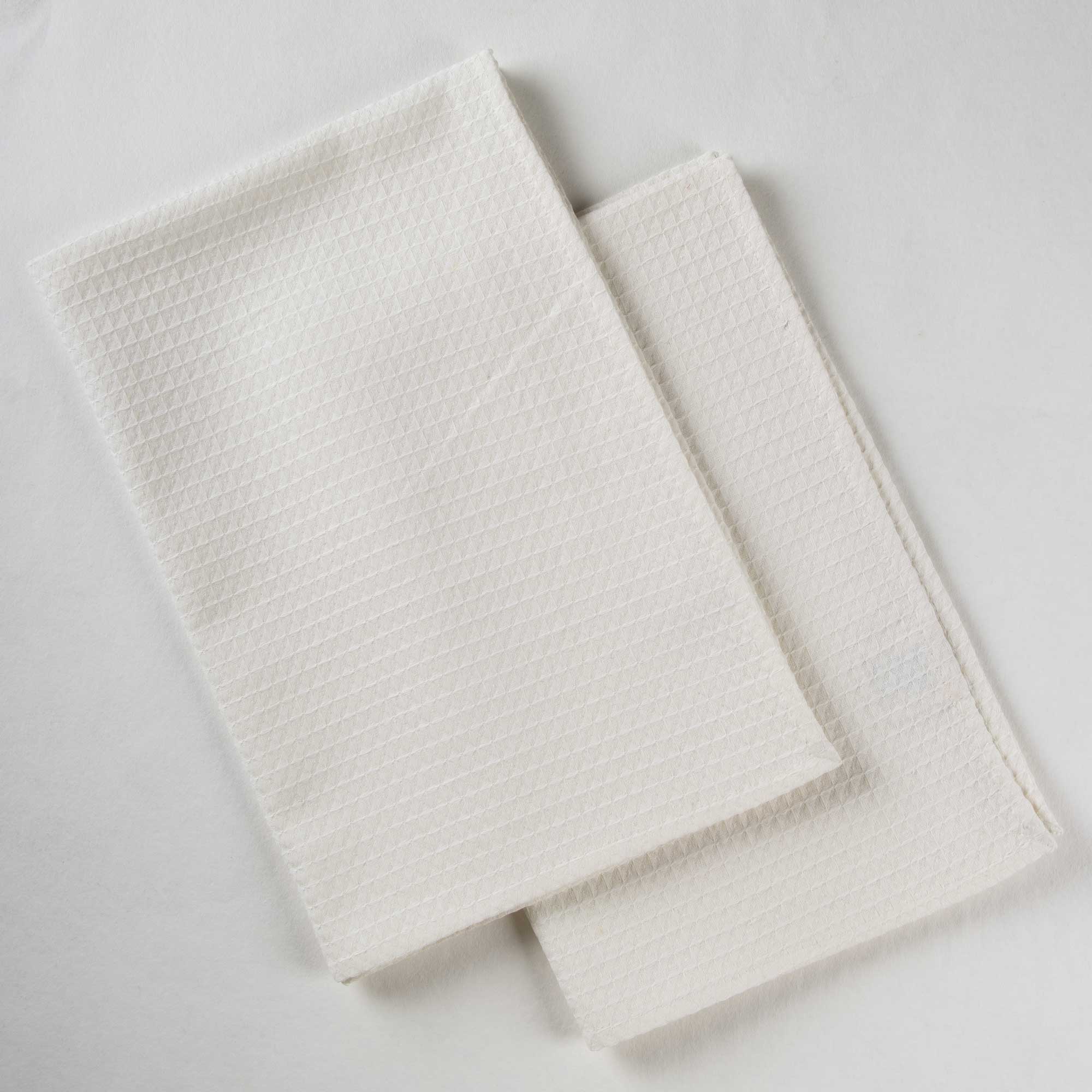 Off White Ultra Soft Indian Handcrafted Cotton Bath Towel Pack of 4 - Image 4