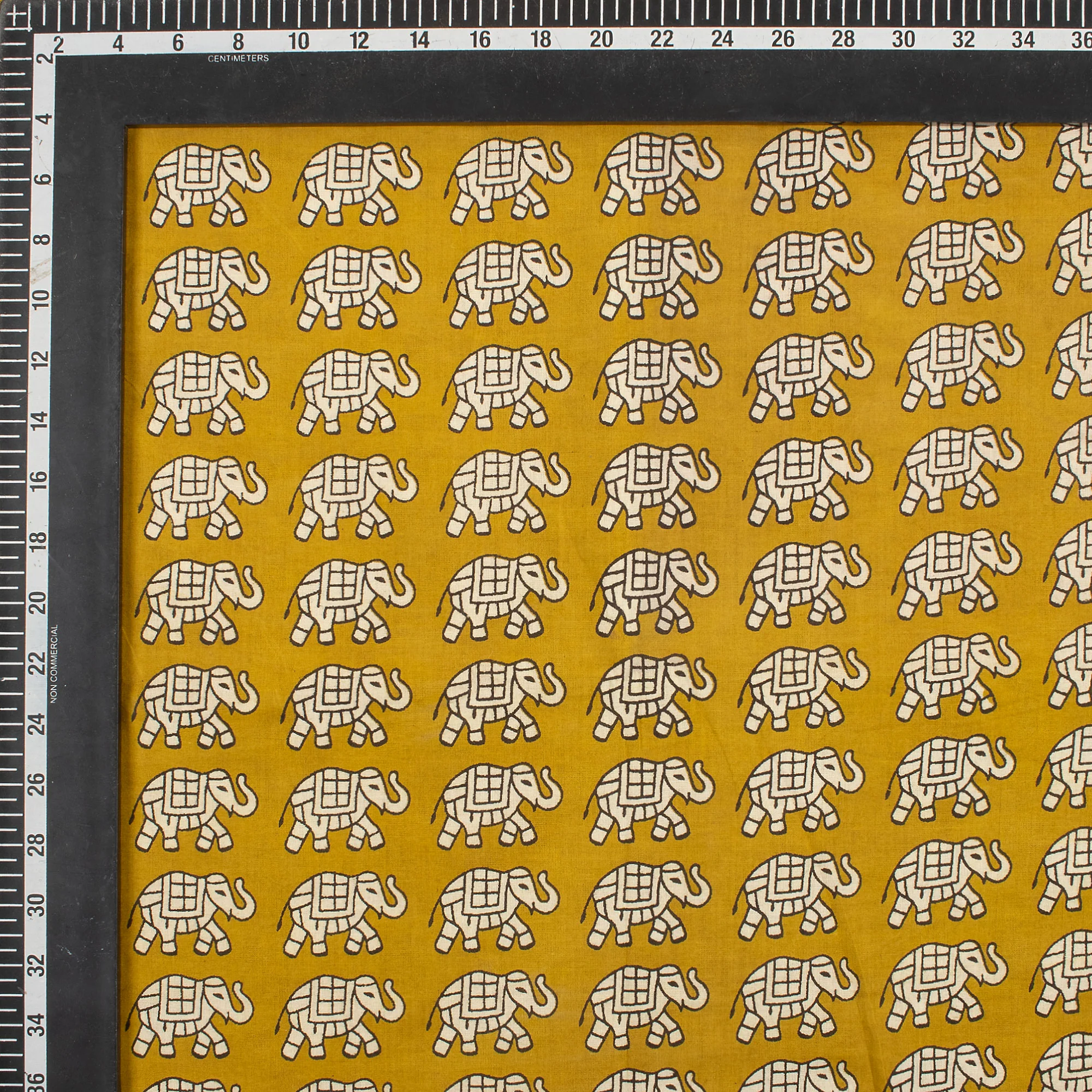 Hand Block Bagru Printed Fabric - Image 2