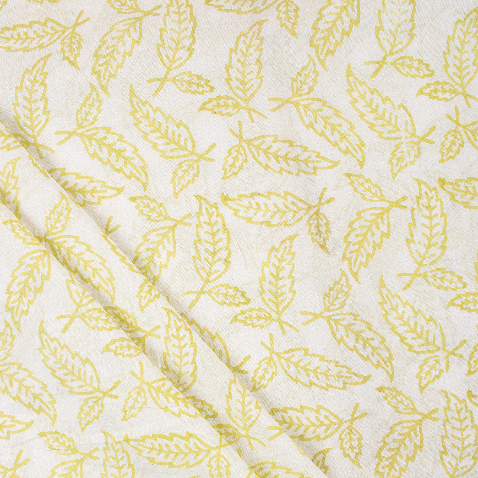 Hand Block Print Organic Cotton Fabric