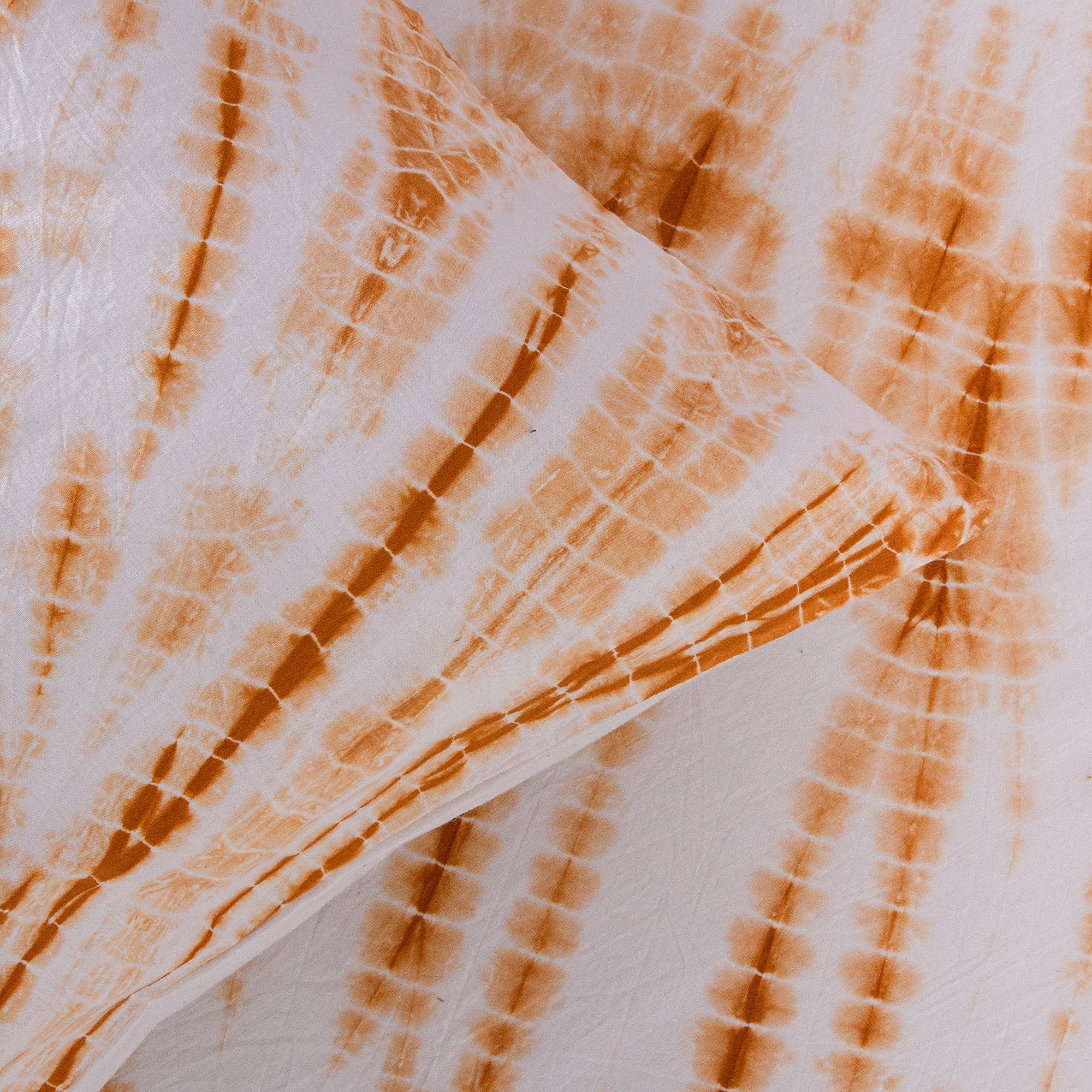 Yellow Tie Dye Handmade Cotton Bed Sheet - Image 4